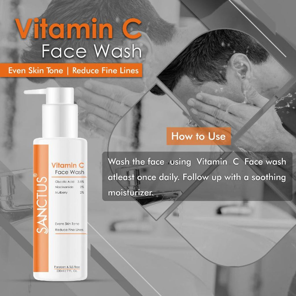 SANCTUS Vitamin C Face Wash