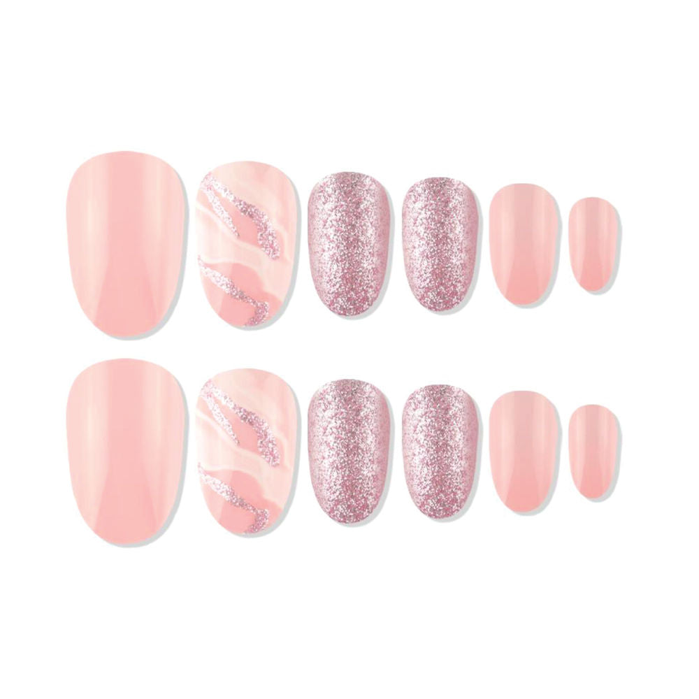 shills professional reusable press on nails oval spn692