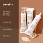 Swiss Beauty Primer Mousse Foundation - 10 Caramel Roast - Distacart