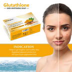 LA Organo Glutathione Haldi Chandan Skin Lightening & Brightening Soap
