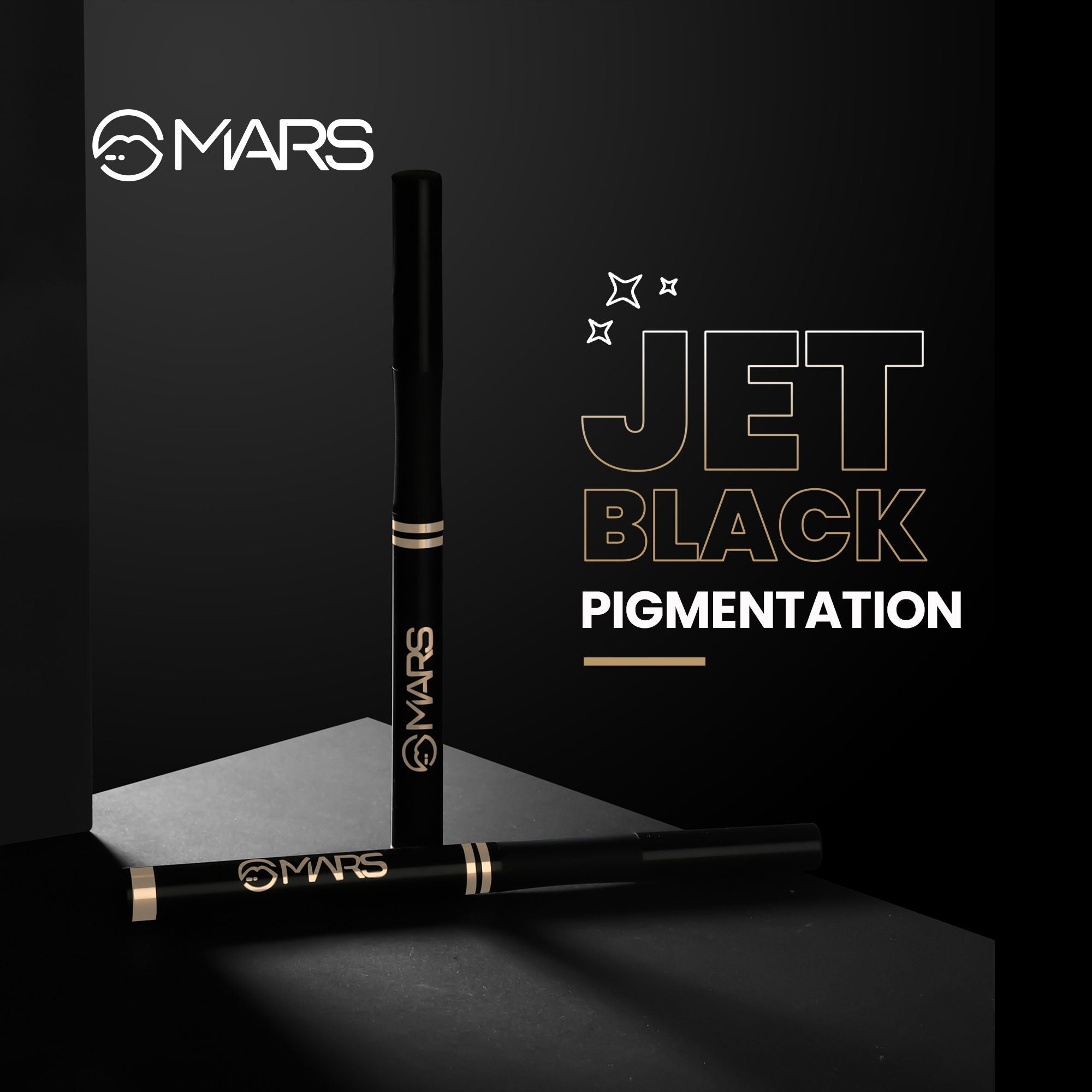 MARS Cosmetics Liquid Pen Eyeliner - Black - Distacart