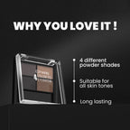 MARS Cosmetics Eyebrow Powder Palette - 8g - Distacart