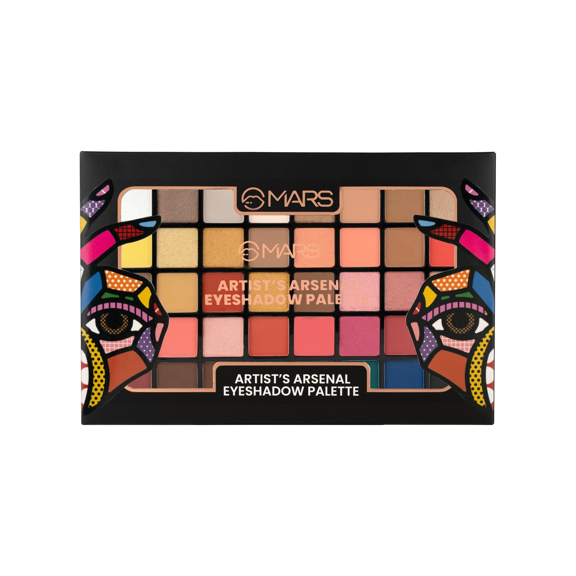 MARS Cosmetics Artist's Arsenal Eyeshadow Palette - 1