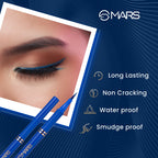 MARS Cosmetics Liquid Pen Eyeliner - Blue - Distacart