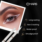 MARS Cosmetics Liquid Pen Eyeliner - White - Distacart
