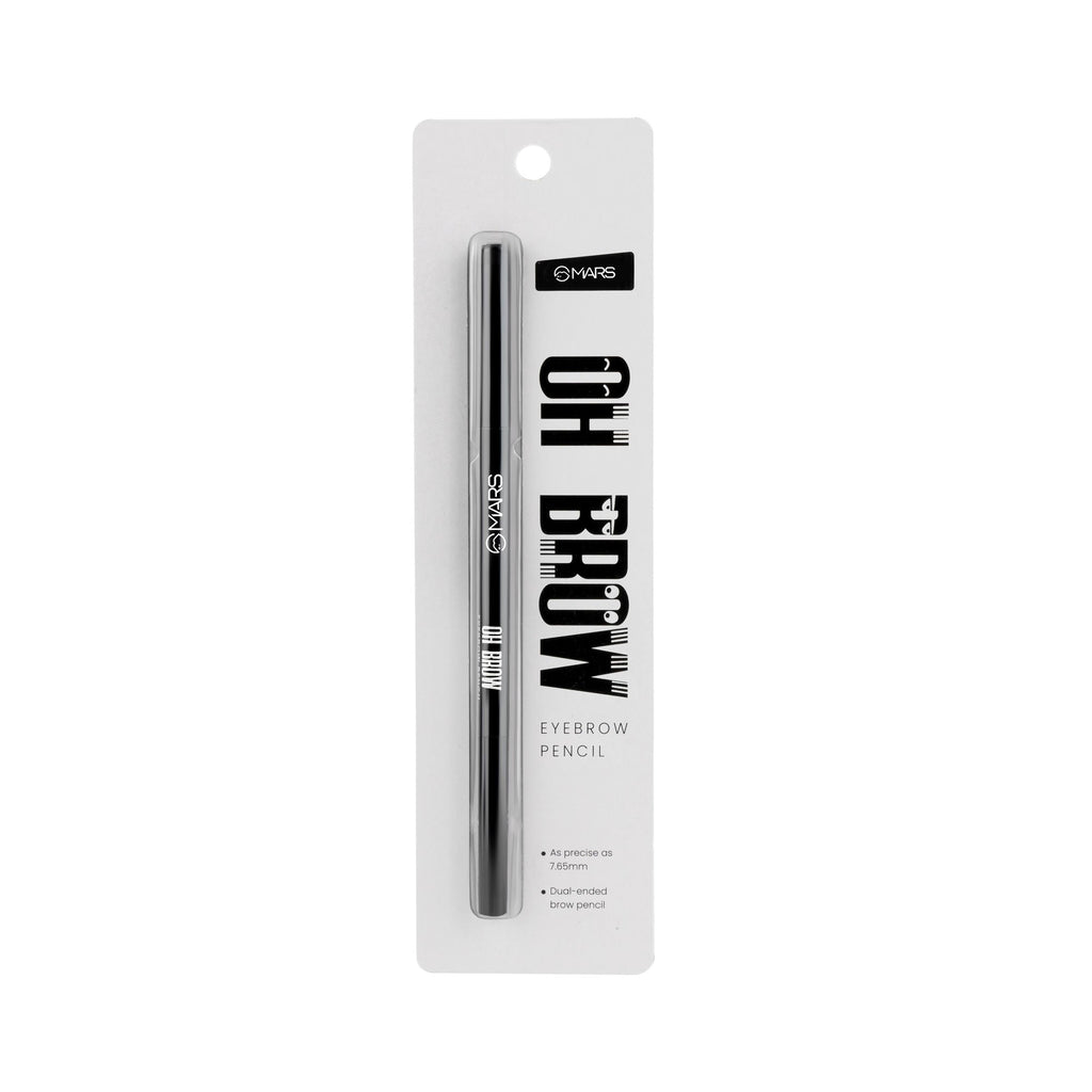 MARS Cosmetics Oh Brow Eyebrow Pencil - Black - Distacart