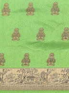Saree Mall Green & Beige Printed Saree - Distacart