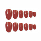 Shills Professional Reusable Press On Nails Oval - SPN534