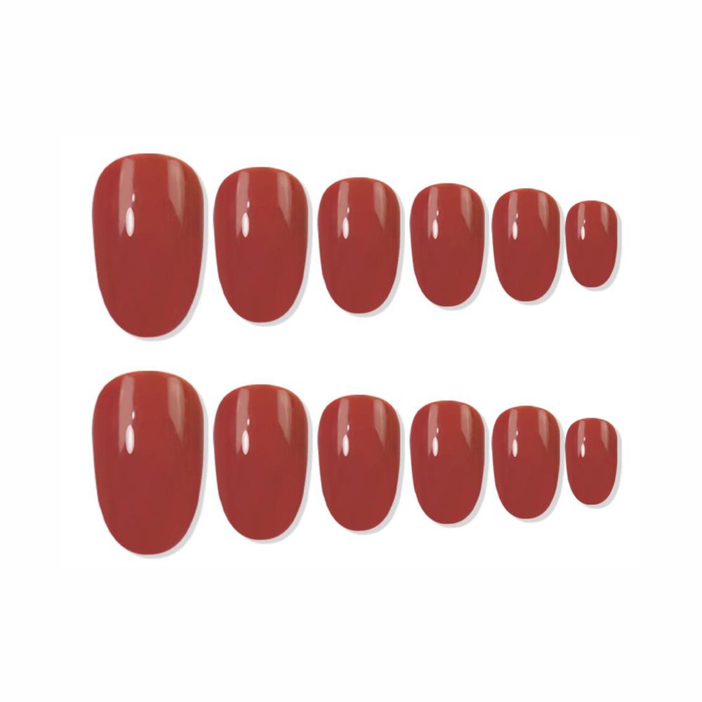 Shills Professional Reusable Press On Nails Oval - SPN534