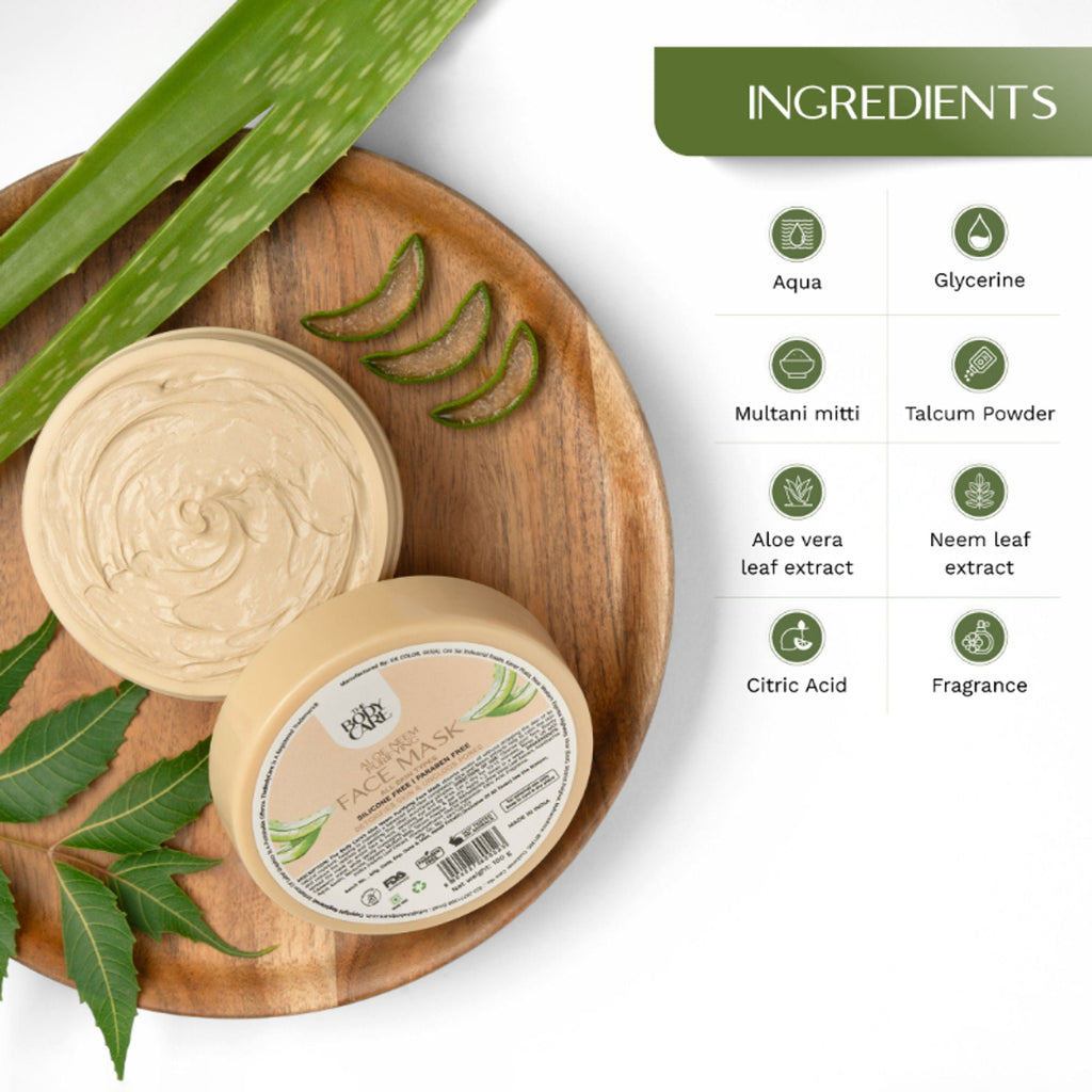 The Body Care Aloevera Face Pack