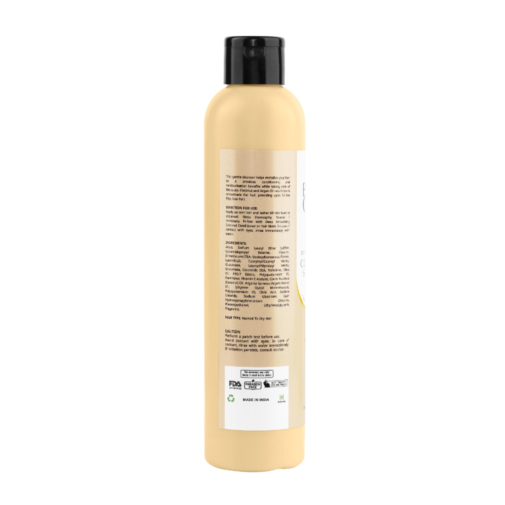 The Body Care Deep Smoothing Coconut Shampoo