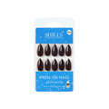 shills professional reusable press on nails almond spn609