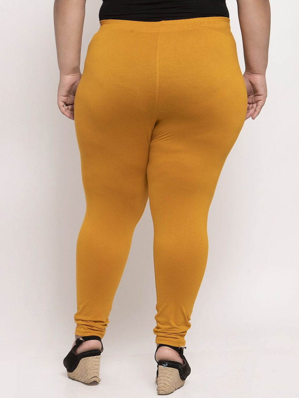 TAG 7 Women Plus Size Churidar-Length Leggings