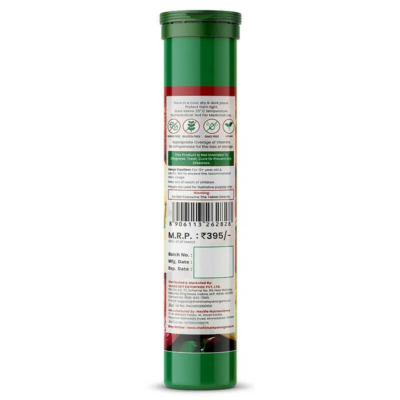 Himalayan Organics Apple Cider Vinegar Effervescent Tablets - Distacart
