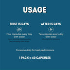 Aadar Ayurvedic Combo- Performance Oil & Straight Up Capsules - Distacart