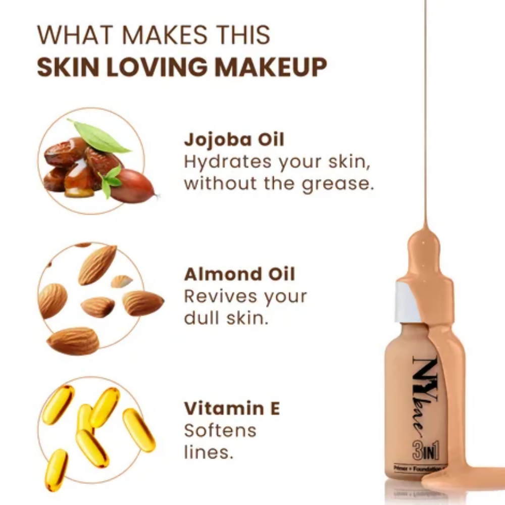 NY Bae 3 IN 1 Serum Foundation - Cool Pearl 10