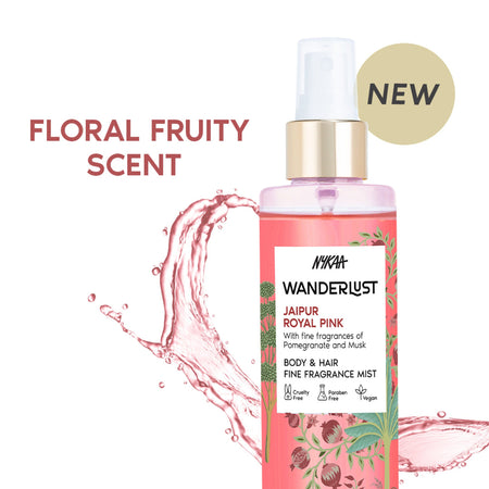 Wanderlust Fragrance Mist For Her - Royal Pink