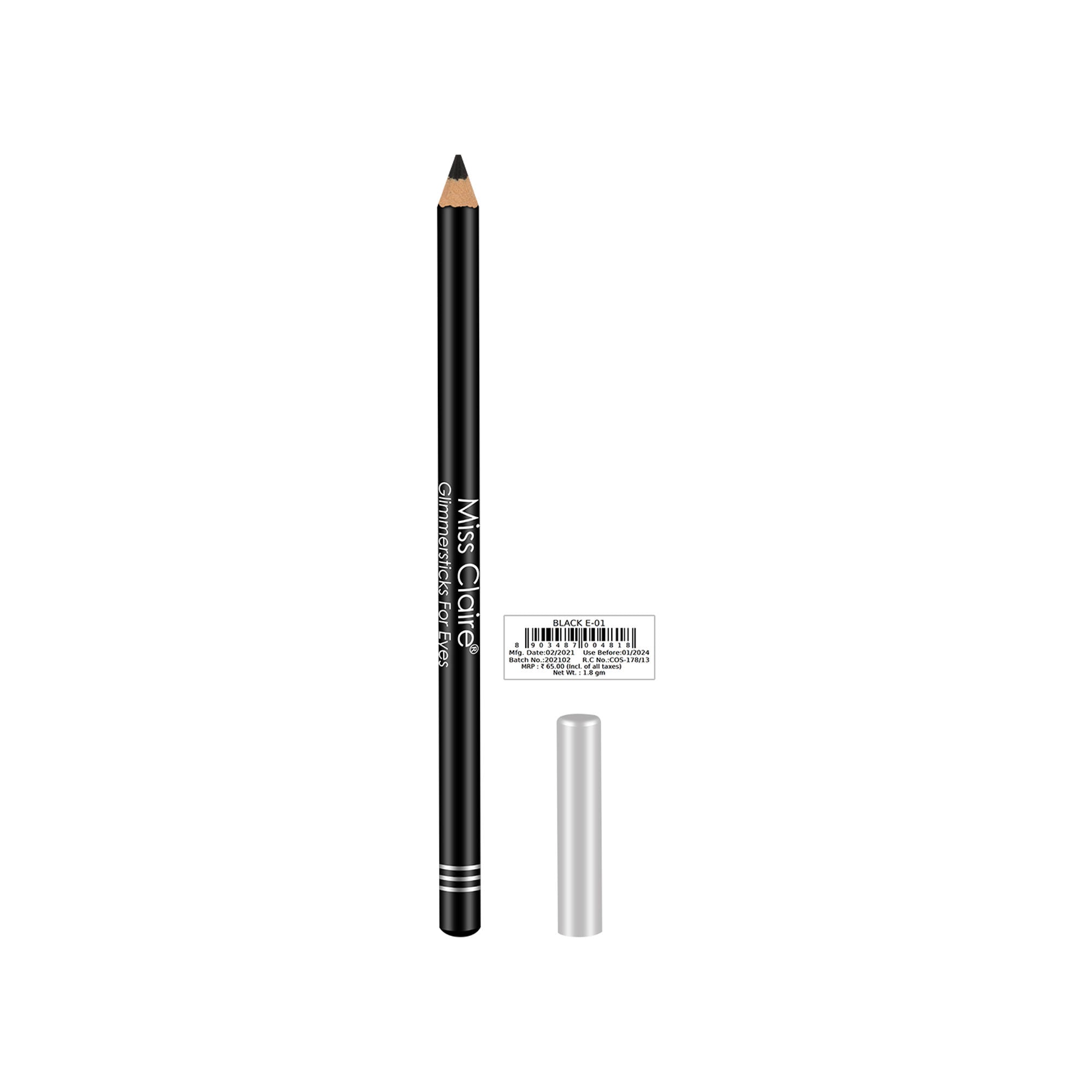 Miss Claire Glimmersticks For Eyes - Blacke-01 - Distacart