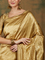 Sangria Ethnic Motif Woven-Design Banarasi Saree - Distacart