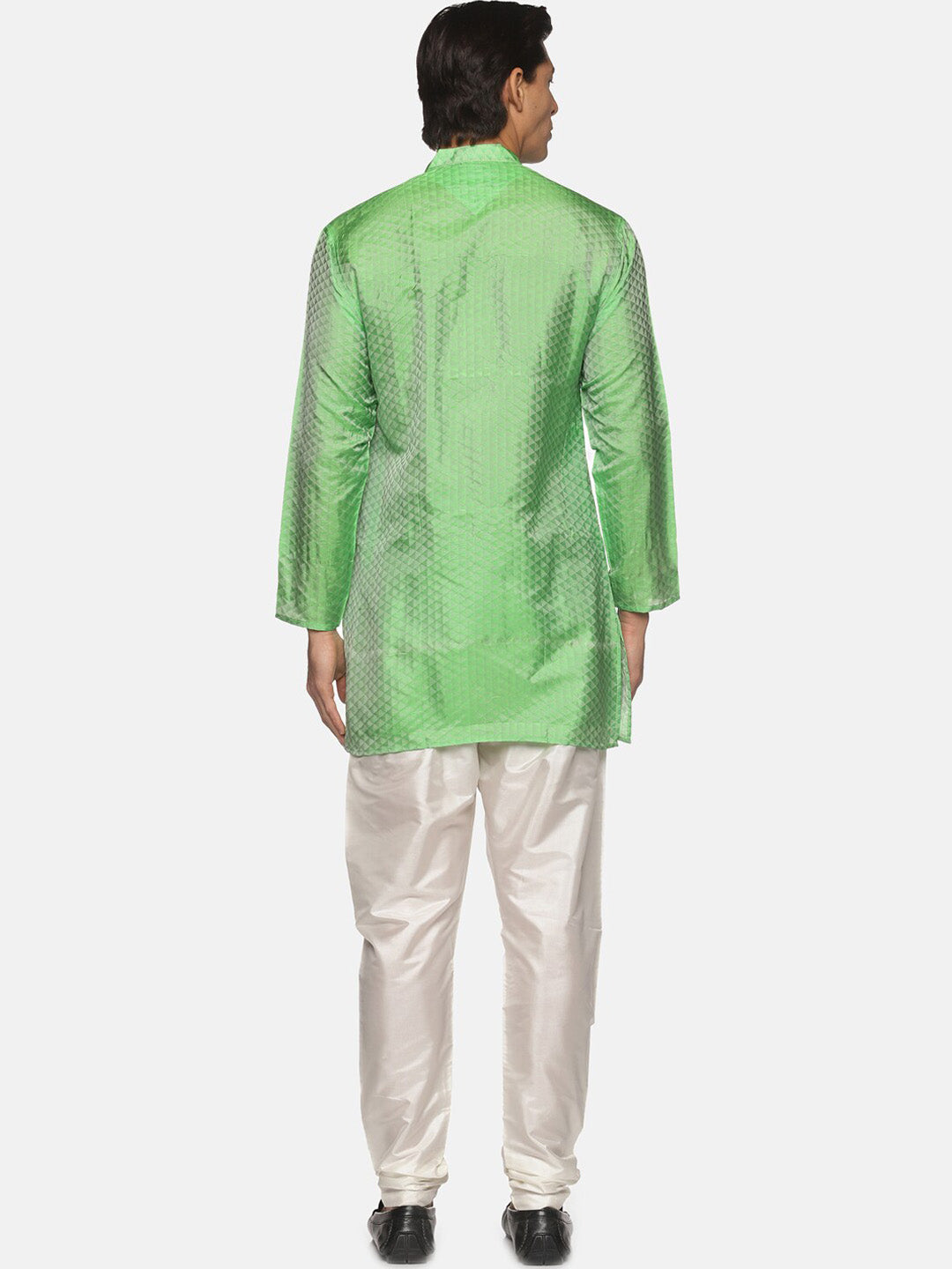 Sethukrishna Men Green Kurta with Pyjamas - Distacart