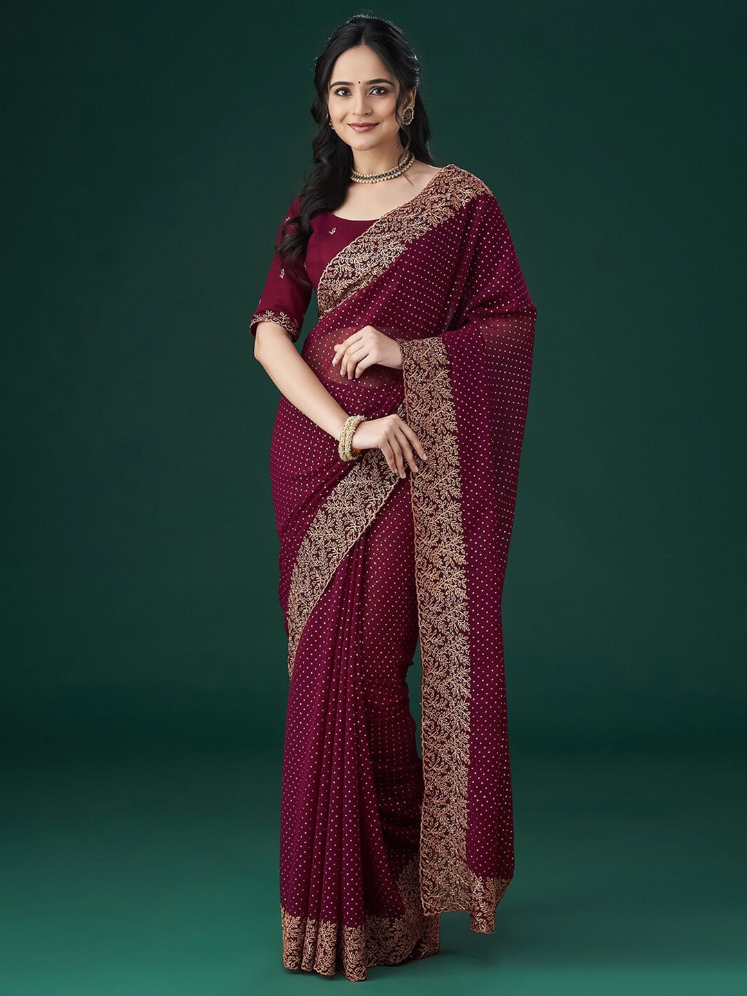 kasee Embroidered Sarees - Distacart