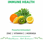 Bliss Welness Immune Health Zinc Vitamin C + Moringa Veg Tablet