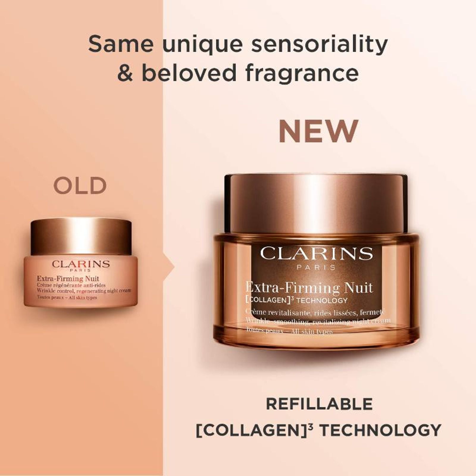 Clarins Extra-Firming Night Cream All Skin Types 50 ml - Distacart