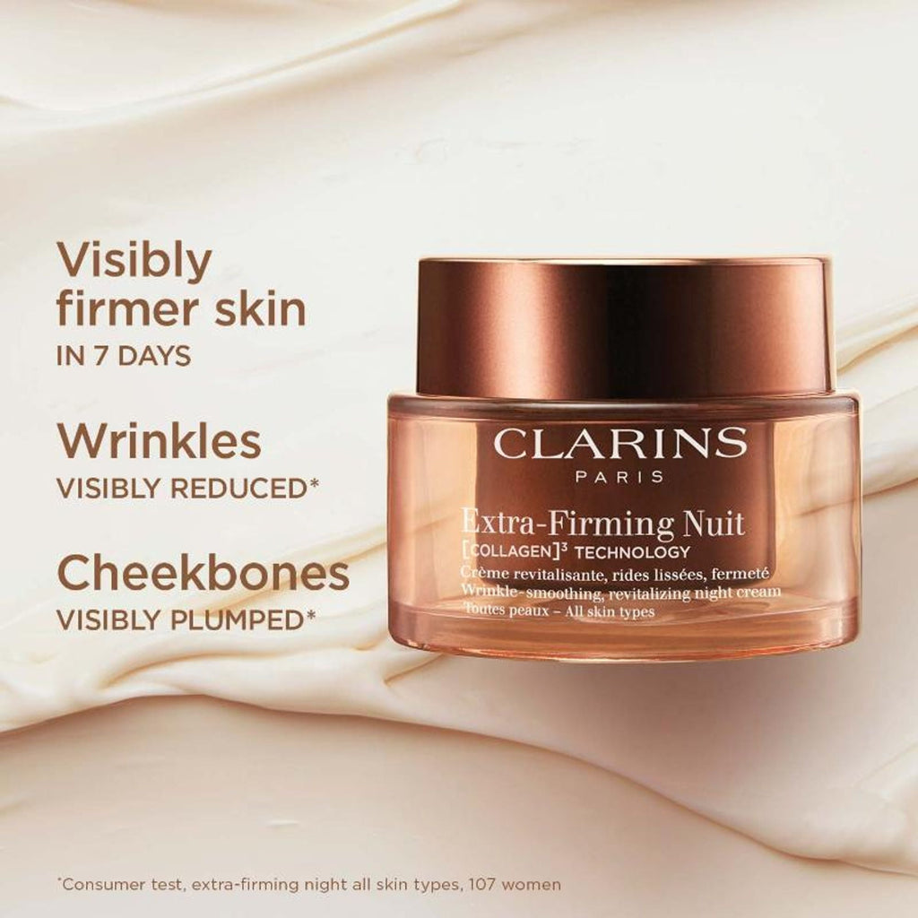 Clarins Extra-Firming Night Cream All Skin Types 50 ml - Distacart