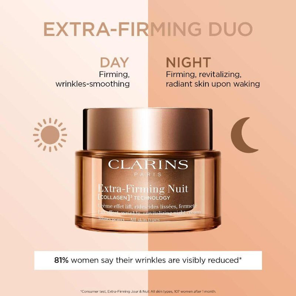 Clarins Extra-Firming Night Cream All Skin Types 50 ml - Distacart