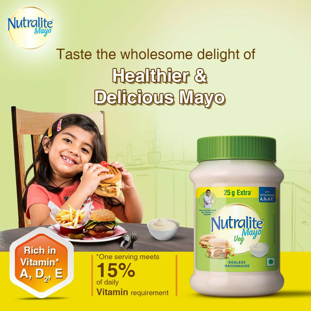 Nutralite Veg Mayo|Eggless Mayonnaise