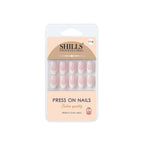 shills professional reusable press on nails french oval spn718