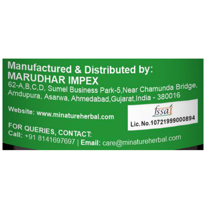 Minature Moringa Seed Tablets