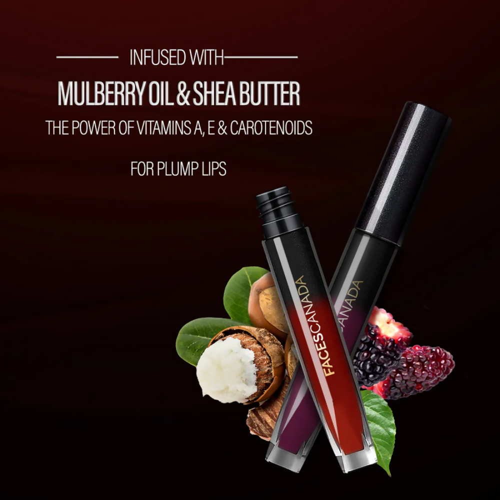 Faces Canada Comfy Silk Liquid Lipstick - Spontaneous Plum 06