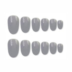 shills professional reusable press on nails oval spn518
