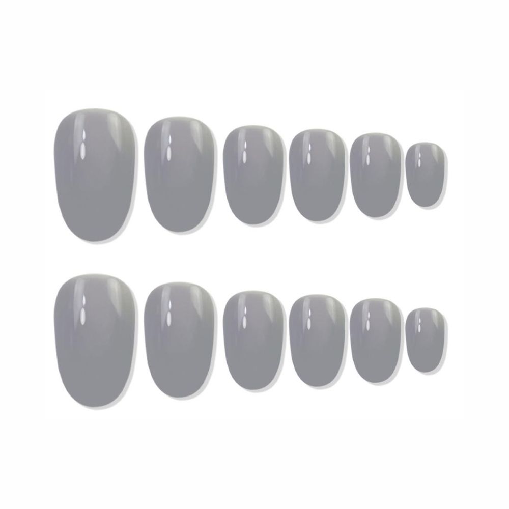 shills professional reusable press on nails oval spn518