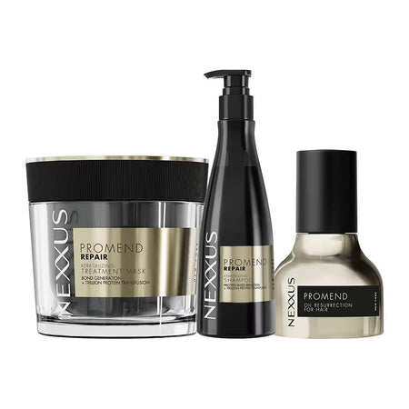Nexxus Promend Repair Keratinizing Shampoo + Mask + Serum Combo