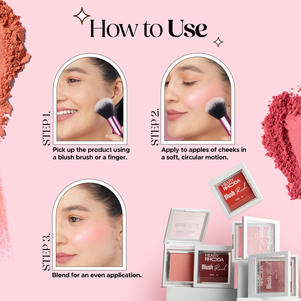Hilary Rhoda Blush Rush - Tube Rose 04 - Distacart