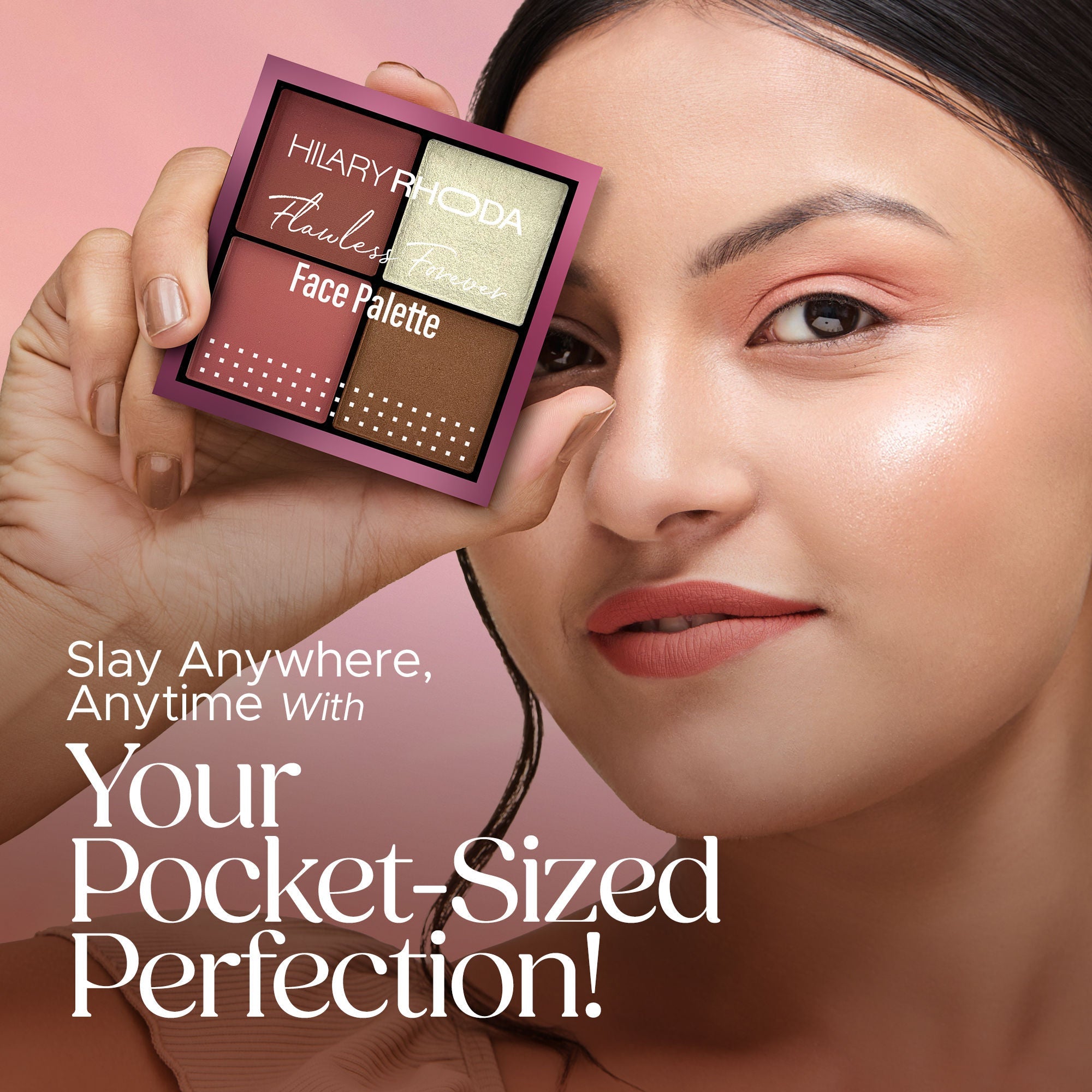 Hilary Rhoda Flawless Forever Face Palette - Light 01 - Distacart