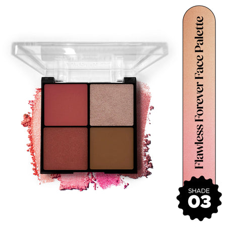 Hilary Rhoda Flawless Forever Face Palette - Dark 03