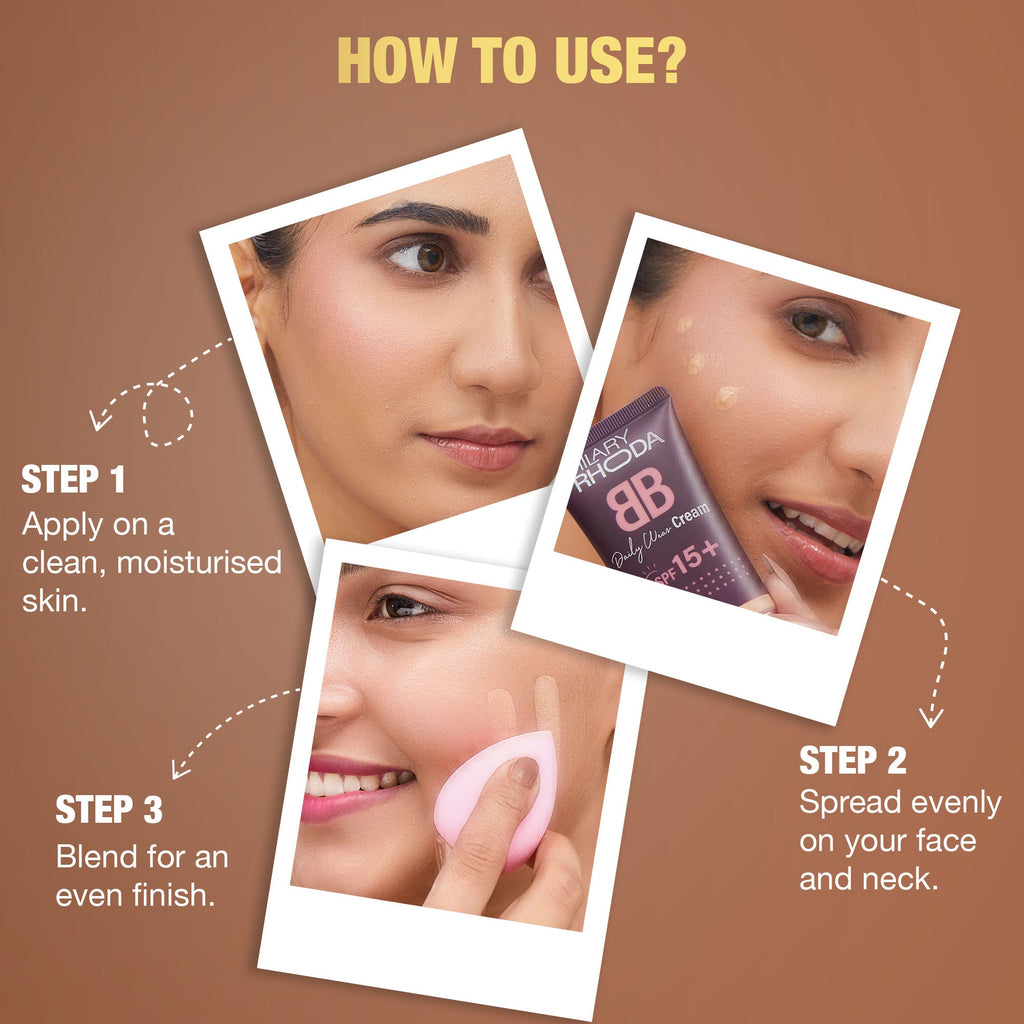 Hilary Rhoda BB Cream With SPF 15 - Golden Beige 04 - Shell White 01 - Distacart