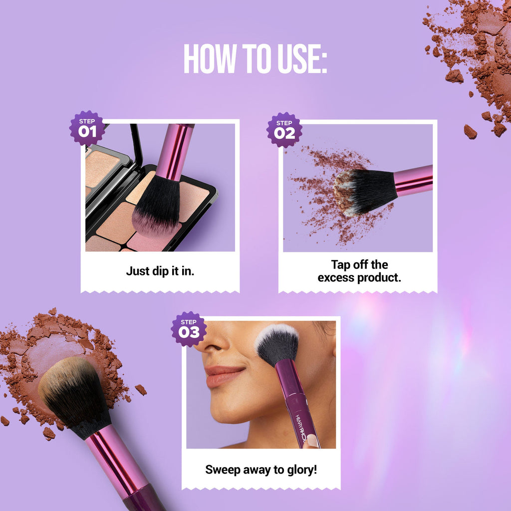 Hilary Rhoda One Touch Makeup Brush - Distacart