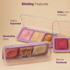 Hilary Rhoda Get Glow Highlighter Palette - 04 - Distacart