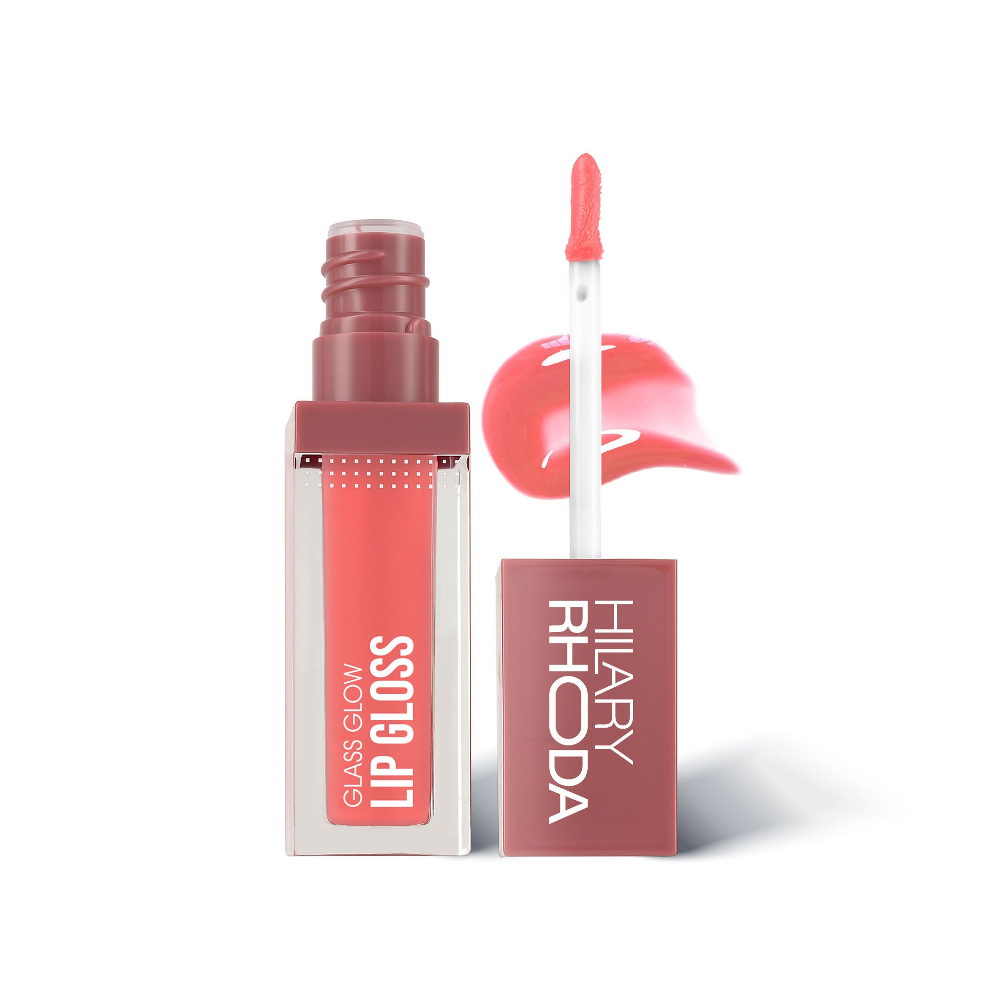 Hilary Rhoda Glass Glow Lip Gloss - Peach Me 02 - Distacart