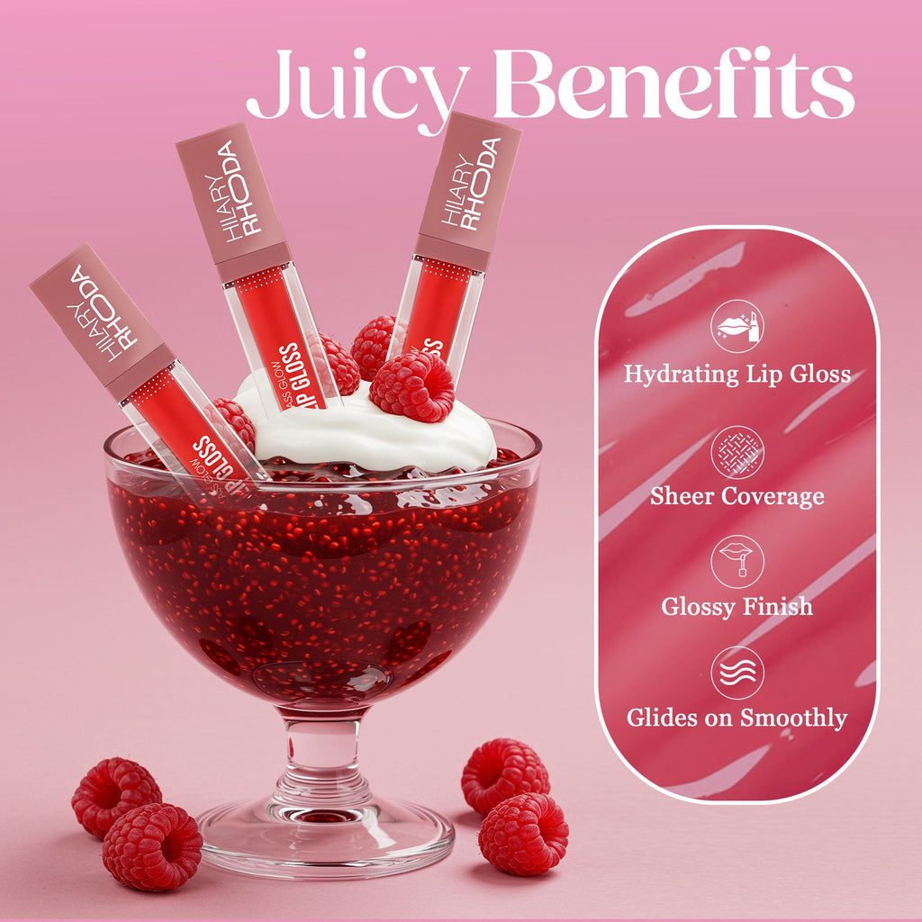 Hilary Rhoda Glass Glow Lip Gloss - Sweet Maple 03 - Distacart