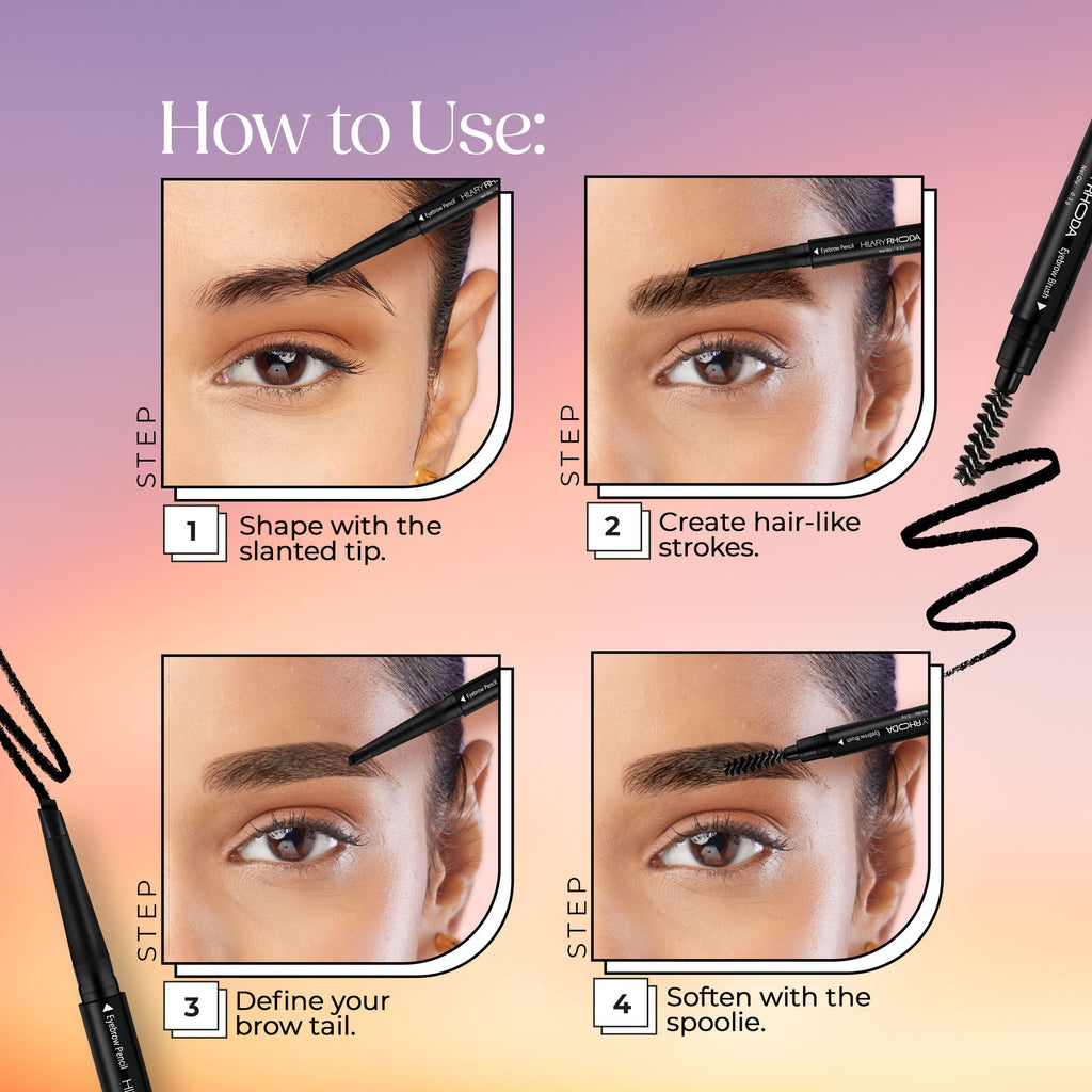 Hilary Rhoda Brow Artist Eyebrow Pencil - Coffee 02 - Distacart