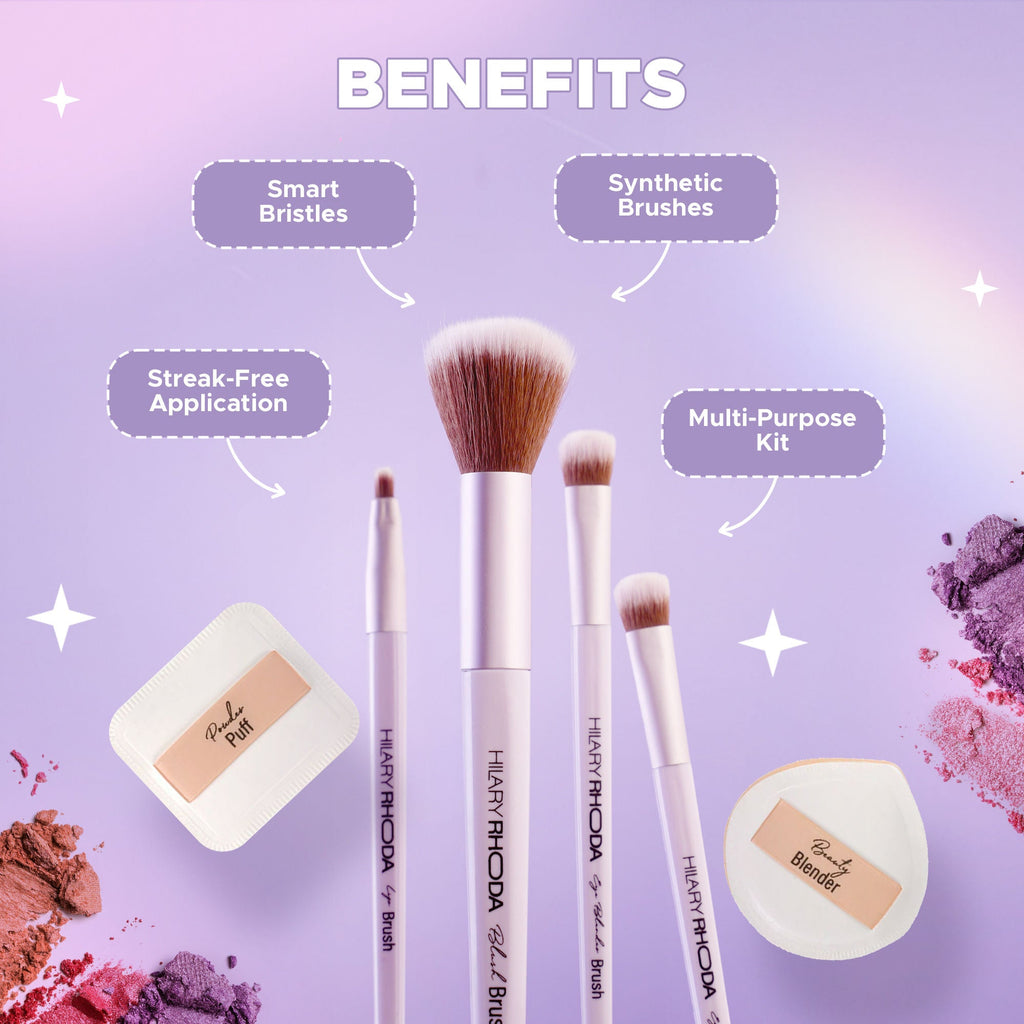 Hilary Rhoda Play N Blend Brush Set For Makeup - Distacart