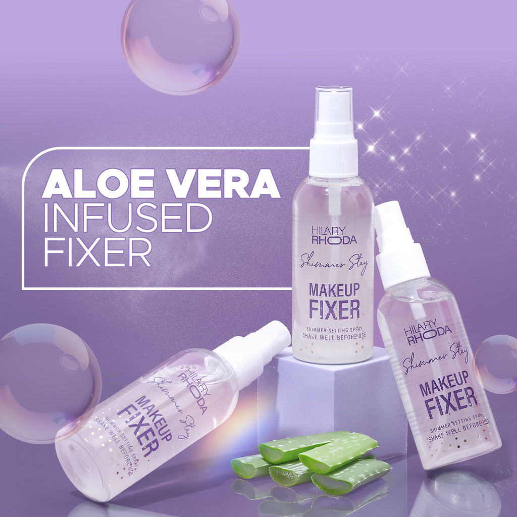 Hilary Rhoda Shimmer Stay Makeup Fixer - Distacart