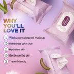 Hilary Rhoda One Swipe Waterproof Makeup Remover Wipes - Distacart