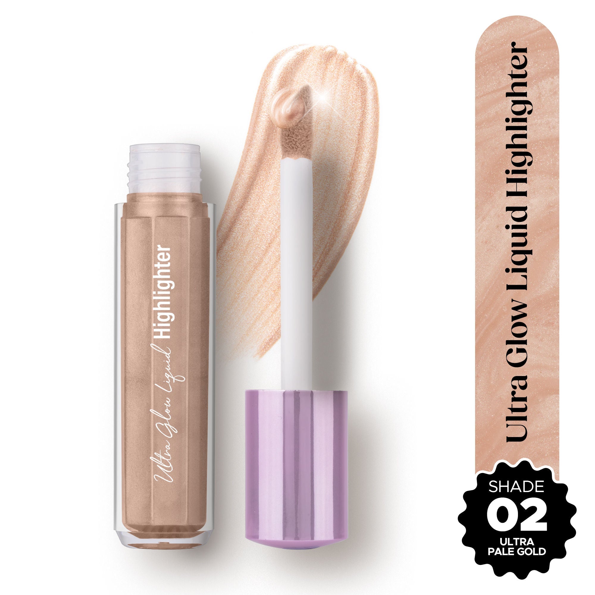 Hilary Rhoda Ultra Glow Liquid Highlighter - Ultra Pale Gold 02