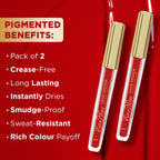 Hilary Rhoda Ever Mine Smudge-Proof Liquid Sindoor Pack Of 2 - My Red 01 - Distacart